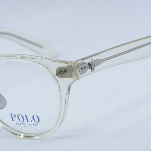 NEW POLO RALPH LAUREN PH2265D 5034 SHINY TRANSPARENT PINOT GREY EYEGLASSES - Picture 3 of 10